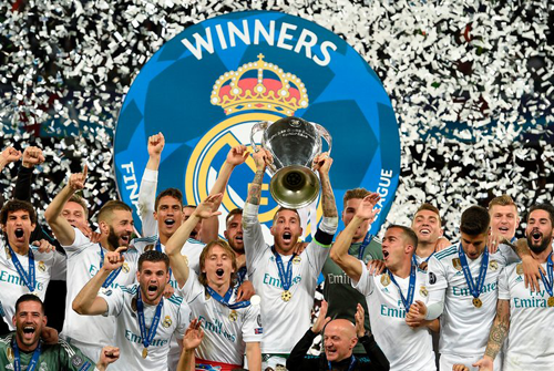 «Реал Мадрид» в третий раз завоевал кубок Лиги чемпионов